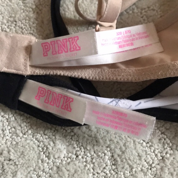Two VS Pink wear everywhere lightly lined bras - Picture 5 of 6